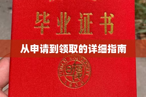 从江从申请到领取的详细指南