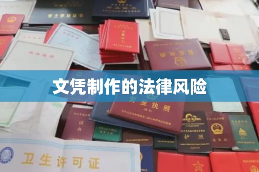 从江文凭制作的法律风险